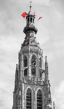 Grote Kerk - Gemeente Breda Vlag van I Love Breda