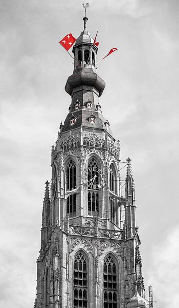 Grote Kerk - Stadtverwaltung Breda Flagge von I Love Breda