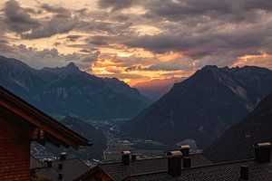 Sonnenaufgang im Landal Park Bürserberg