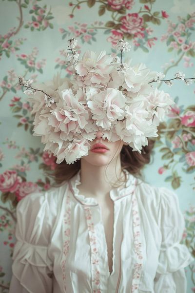 Blütenzauber und geheimnisvolle Schönheit von Poster Art Shop