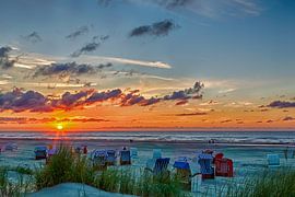 Sunset on Juist by Dirk Rüter