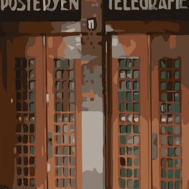 245. Oude hoofdpostkantoor van Domstad Rudie