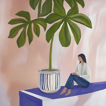 Outre la plante sur Bianca ter Riet