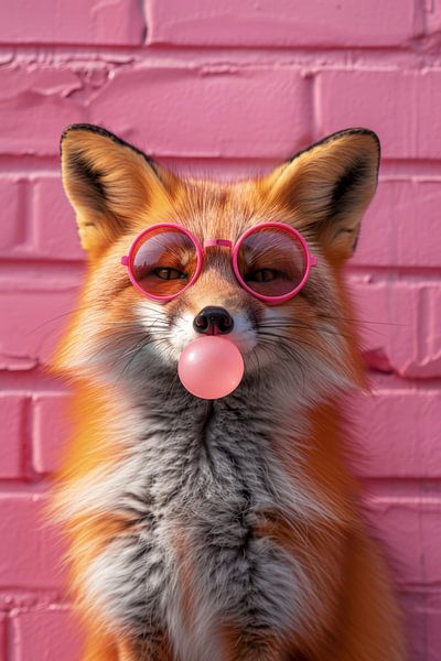 Bubblegum Fun: Fuchs 2 von ByNoukk