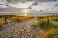 Het strand, de zee en de zon aan de Hollandse kust van Dirk van Egmond thumbnail