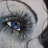 Blaues Auge