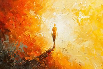 painting spiritual by Egon Zitter