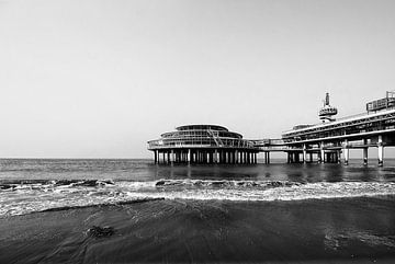 Die Seebrücke von Scheveningen von Sander Jacobs