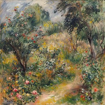 Felder | Impressionismus von ARTEO Gemälde