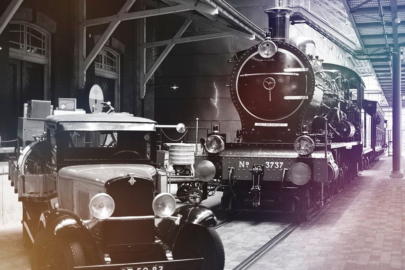 NS steam locomotive 3737 by PixelPower