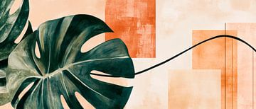 Tropisch blad van Poster Art Shop