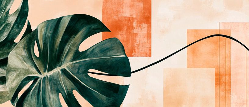 Tropical leaf by Poster Art Shop