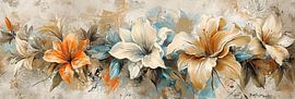 Flowers | Flowers Gold by Art Whims