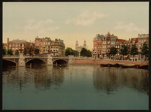 Blauwbrug en Amstel, Amsterdam