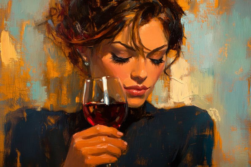 Wine and elegance by Poster Art Shop