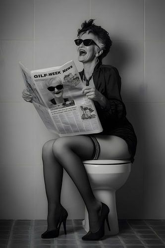 Humour is when you laugh anyway by Skyfall