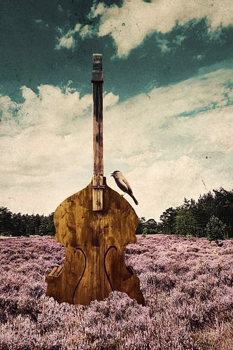 Music on the heath by Nannie van der Wal