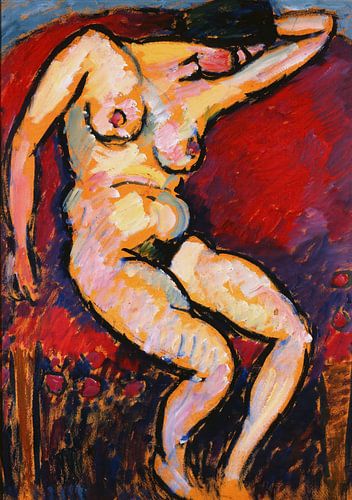 Alexej von Jawlensky-Schlafende (Slapende Vrouw)