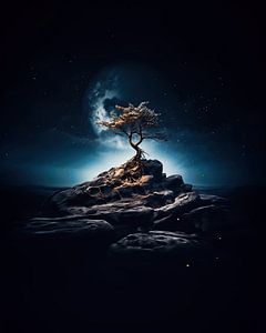 Baum in der Nacht