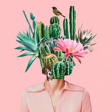 Bloeiende verbeelding en de kracht van de natuur van Poster Art Shop