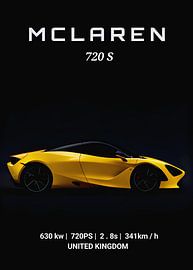 Mc larent 720 s jaune