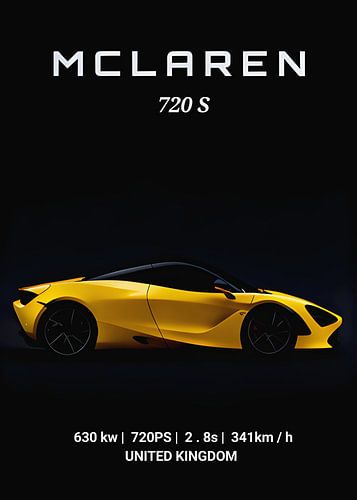 Mc larent 720 s jaune