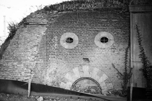 Under the bridge in Maastricht