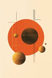 Retrometric - Goldy Moon IV by Philippe HUGONNARD