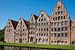 Entrepôts dans la vieille ville de Lübeck en Allemagne sur Joost Adriaanse