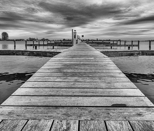 Empty port Grou. (Friesland)