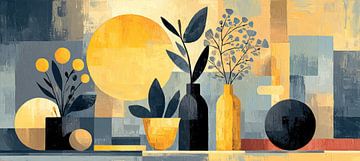 Flowers and foliage | Stylish vases and leaves by I ❤ Flowers