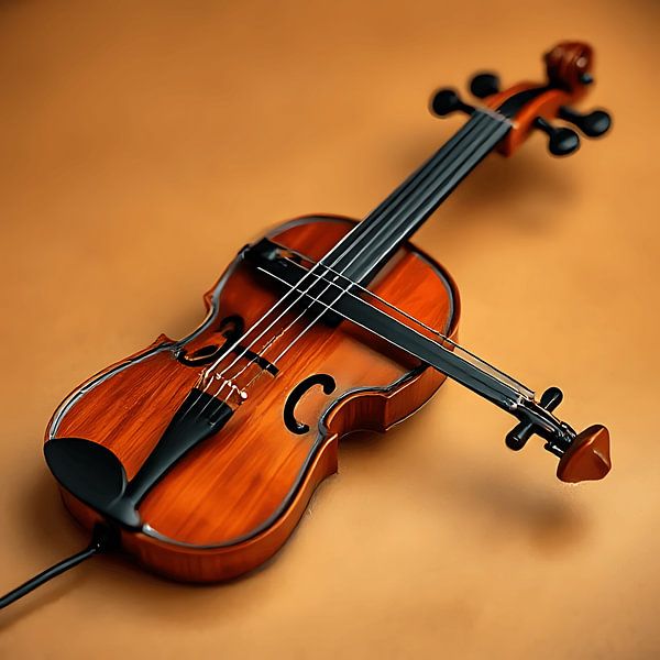 Artificial violin by Stilbeeld Studio