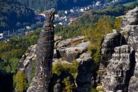 Die Tante - Felsnadel im Sandstein