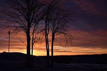 At the start of an autumn morning, by Claude Laprise