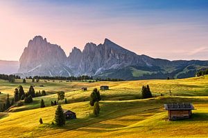 Seiser Alm in den Dolomiten
