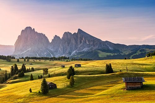Alpe di Siusi in de Dolomieten