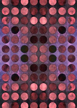 MELANGE of Purple-Coral-Rust-1 van Pia Schneider