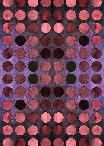 MELANGE of Purple-Coral-Rust-1