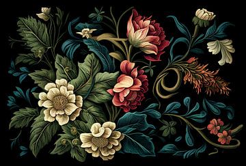 Klassiek boeket in Nederlandse traditie bloemen 6 van Ariadna de Raadt-Goldberg