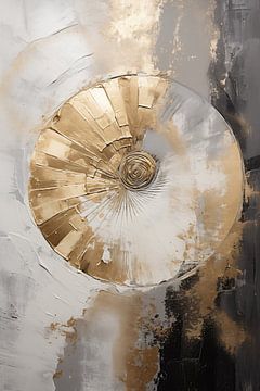 Abstracte ronde vormen van Bert Nijholt