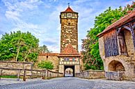 Mittelalterlicher Turm Rothenburg ob der Tauber von Roith Fotografie Miniaturansicht