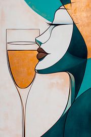 Fascination in a glass: elegance and style by Poster Art Shop