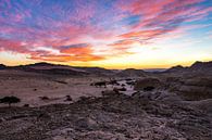 Wadi Araba Sunset van Sake van Pelt thumbnail
