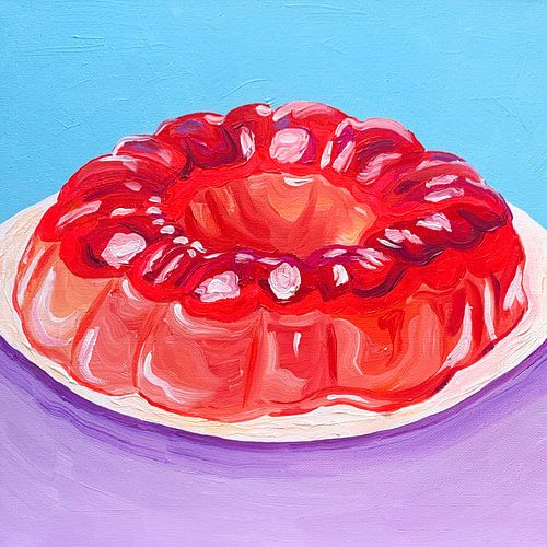 Vibrant Jello Mold