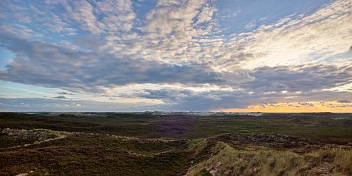 Sylt, panorama des dunes de List