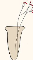 VASE AVEC BRANCHES