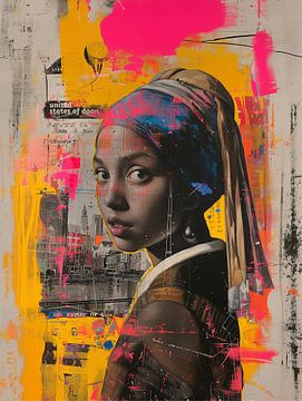 Girl With The Pearl Earring by Studio Ypie