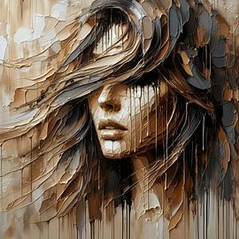 The Silence Behind Her Eyes by FoXo Art