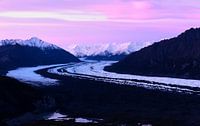 Matanuska Glacier in the early morning