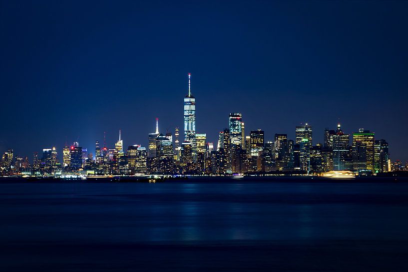 Manhattan Skyline in the twilight par Ruth Klapproth